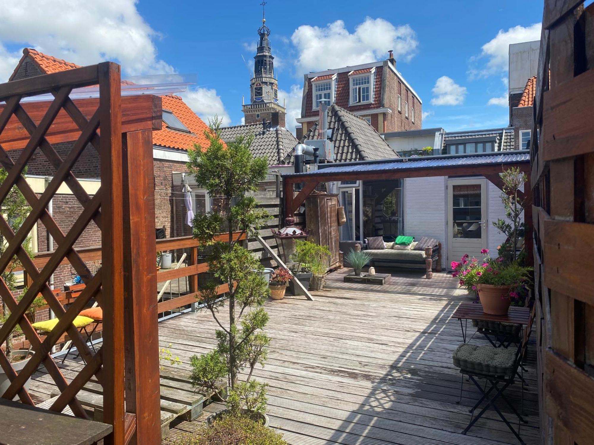 Roofterrace Apartment 阿尔克马尔 外观 照片